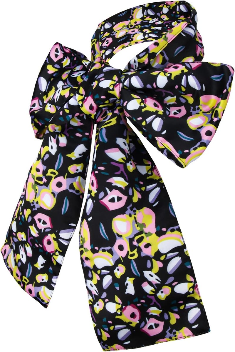 LINKOM The Hatter Bow Tie Women's Printed Scarf Alice Bowties Accessories for Halloween Party Cosplay - Image 2
